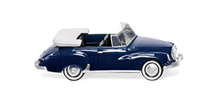 102-012502 - H0 - DKW Cabrio - blau